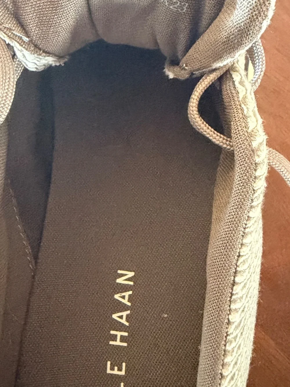 Men’s Cole Haan office shoes Size 12 Tan